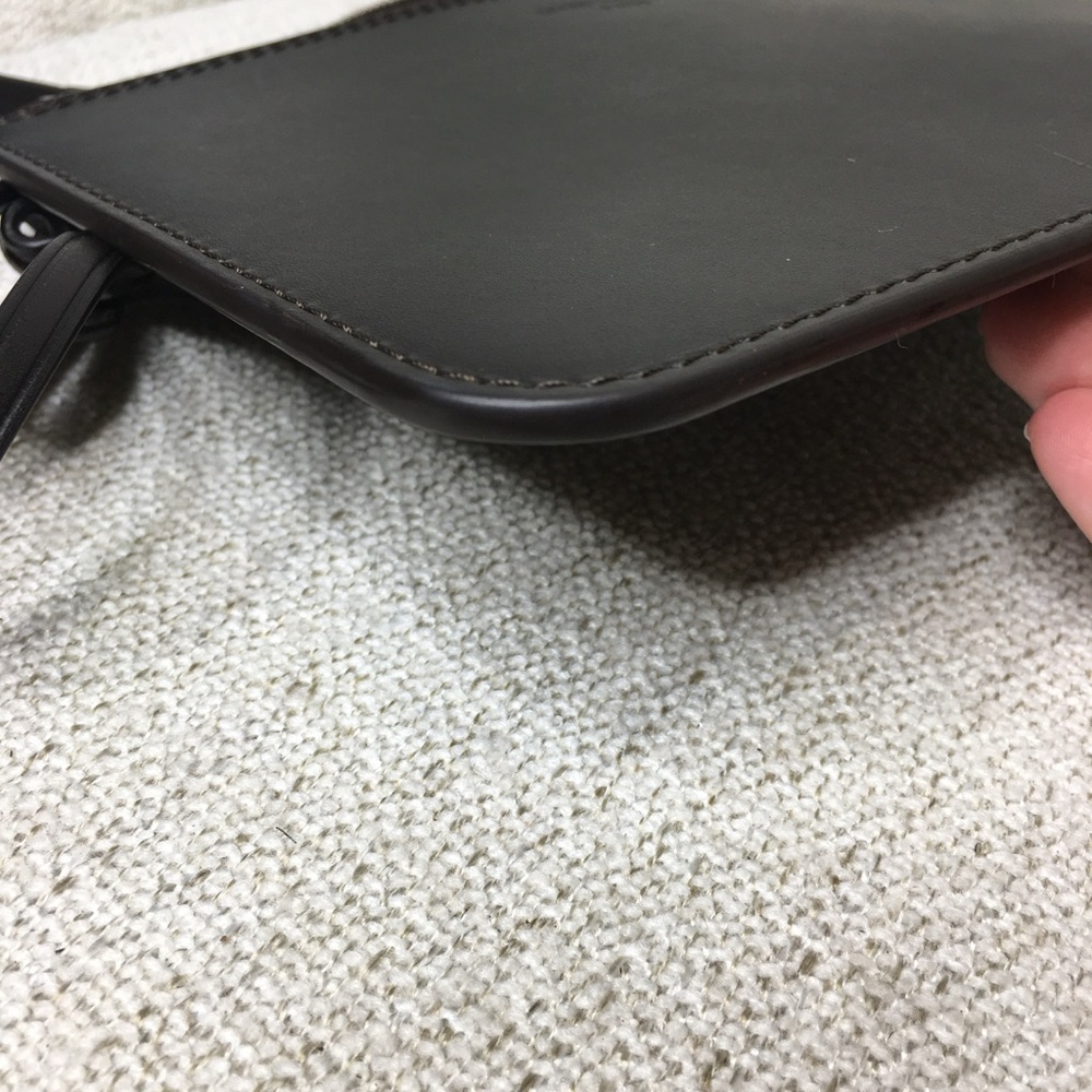 Authentic Louis Vuitton chocolate brown pouch with nametag EXCELLENT CONDITION - Picture 10 of 12